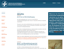 Tablet Screenshot of fsd-vss.ch